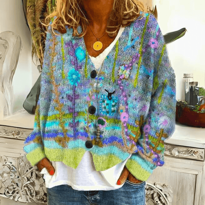 Soft Cashmere Knit Cardigan