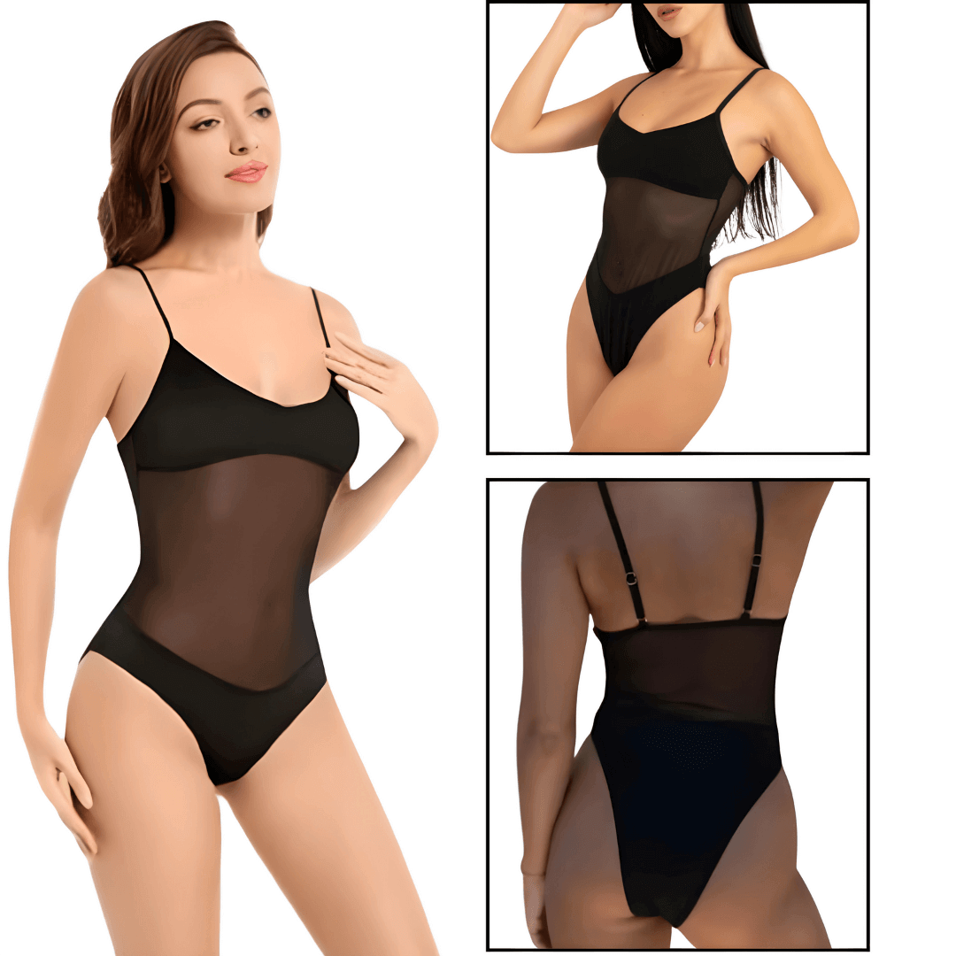 Tan-Through Swimsuit Women's One-Piece