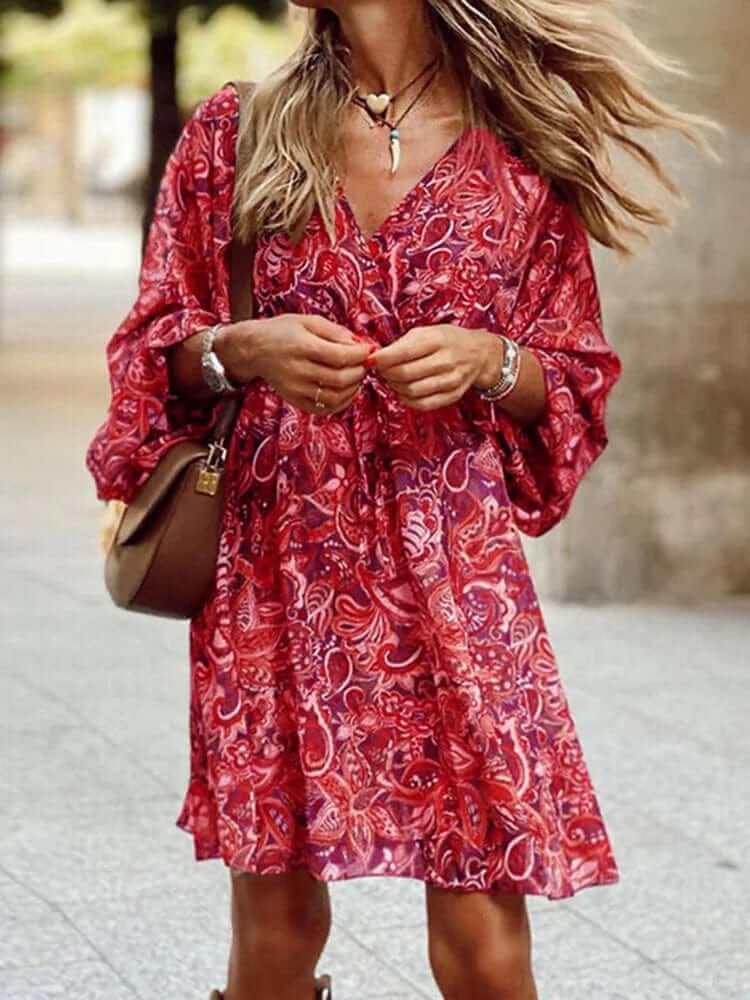 Vintage Mini Dress - Summer Dress