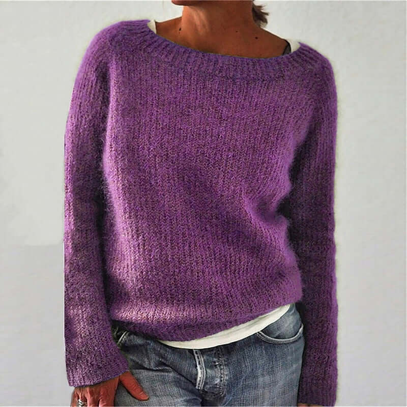 Women's Relaxed Acrylic Sweater