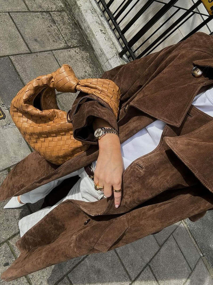 Women's Classic Long Trench Coat
