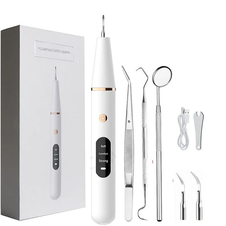 Ultrasonic Plaque Remover - Deep Teeth Cleaning Device