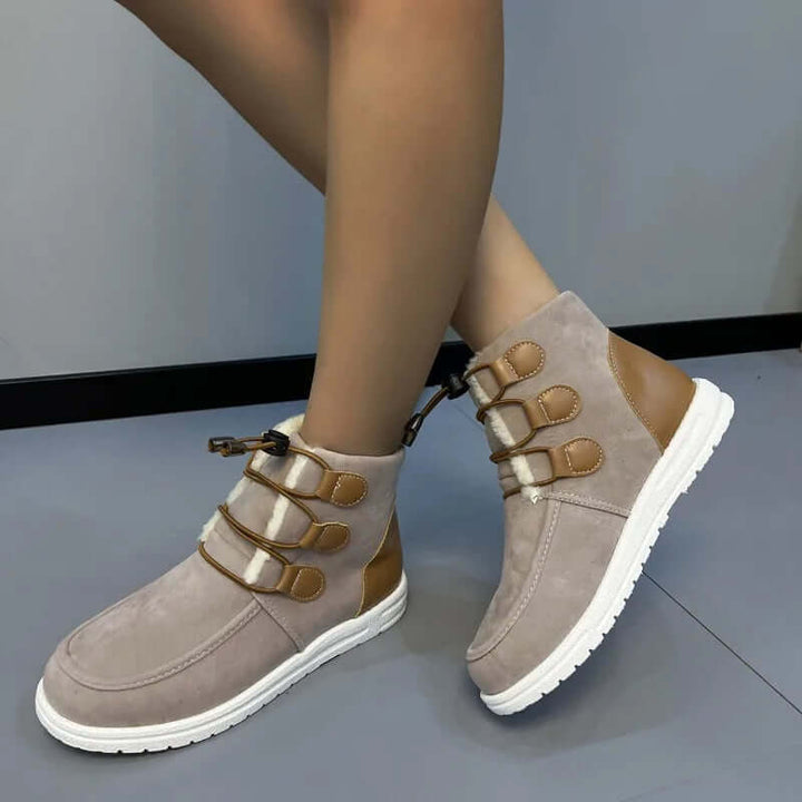 Women's Flat Ankle Boots - Casual & Outdoor
