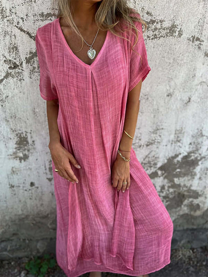 Cotton Maxi Dress - Casual Summer Dress