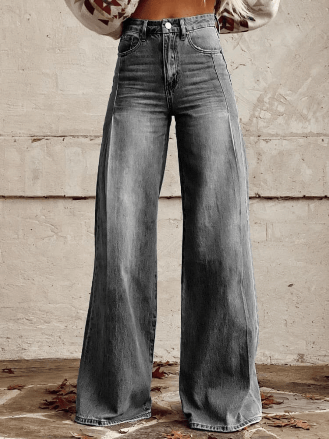 Women's Wide Leg Classic Trousers
