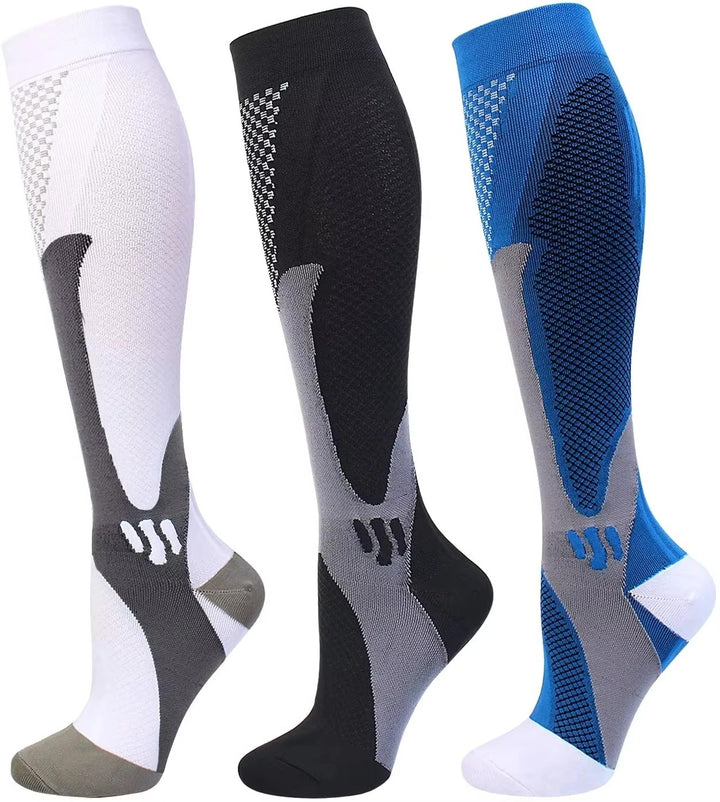 Unisex High Compression Stockings for Swelling Relief