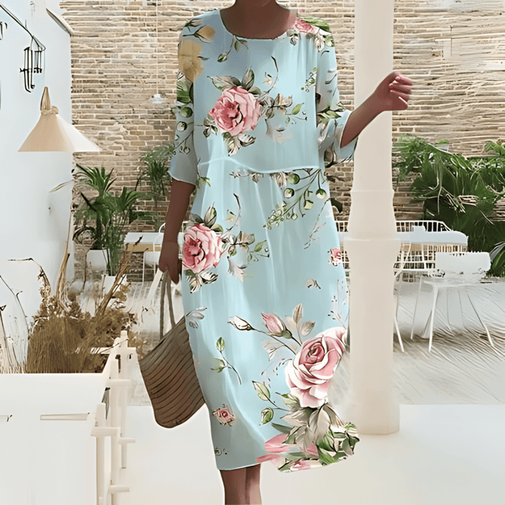 Women's Flowy Midi Dress