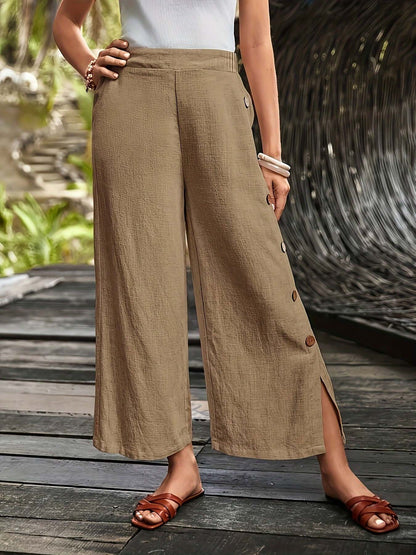 Women's Wide-Leg Trousers