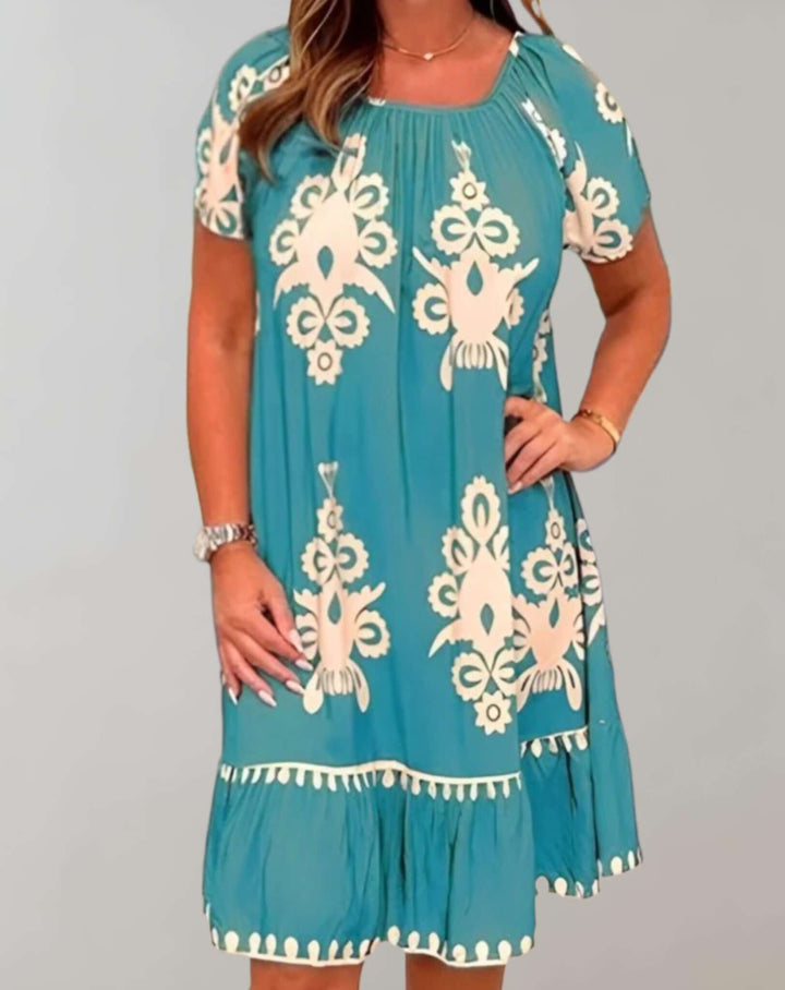 Women's Floral Summer Midi Dress