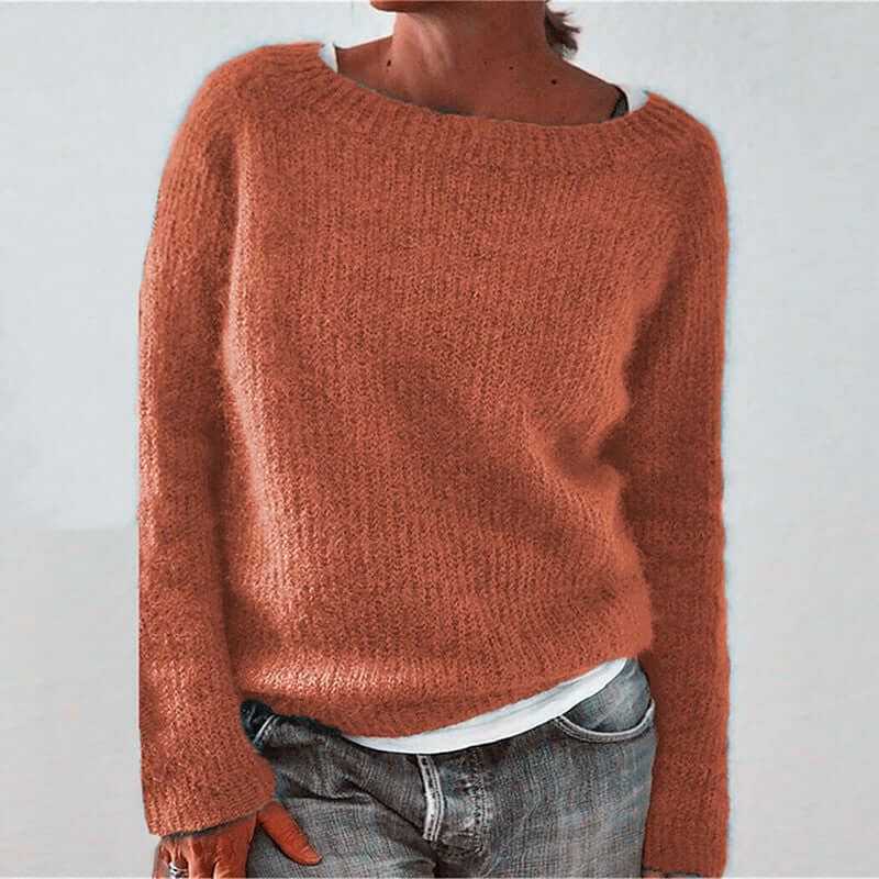 Women's Relaxed Acrylic Sweater