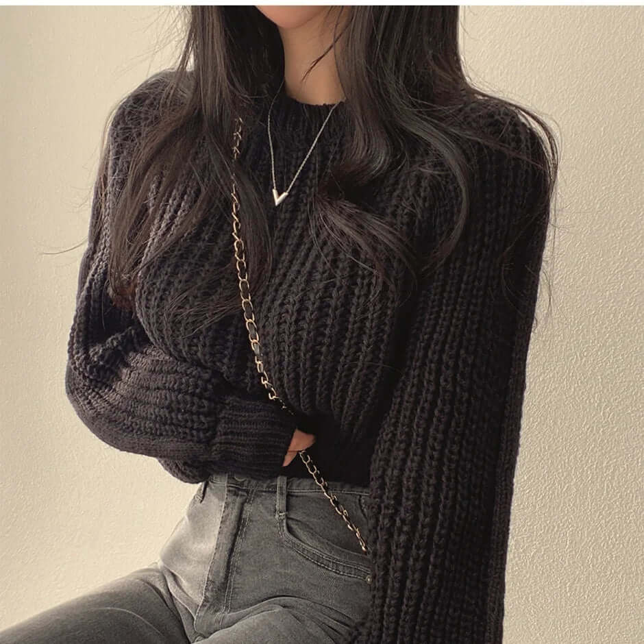 Women's Winter Elegant Long Sleeve Sweater