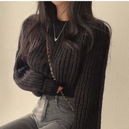 Women's Winter Elegant Long Sleeve Sweater