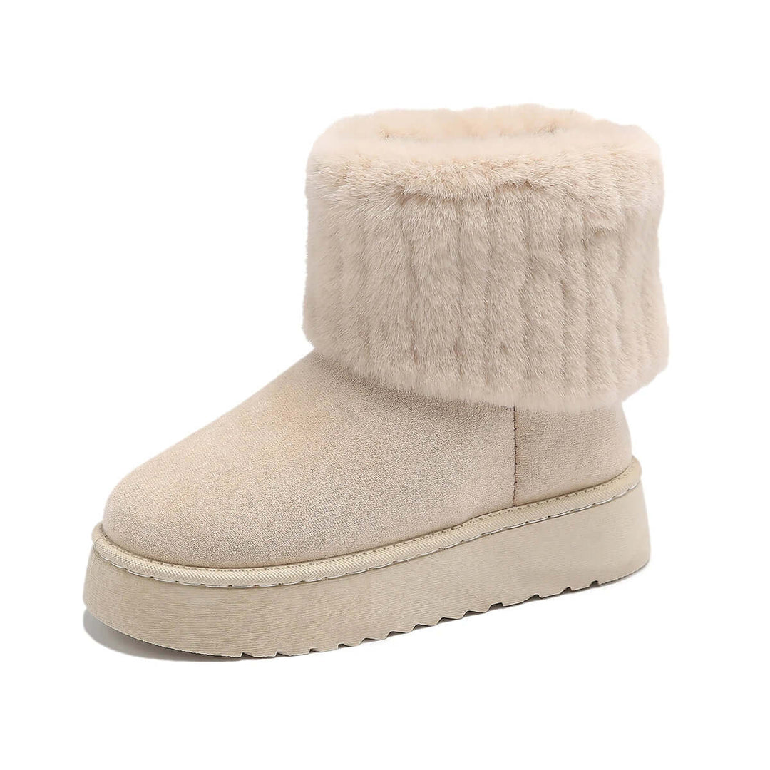 Women's Warm Fur Lined Winter Boots