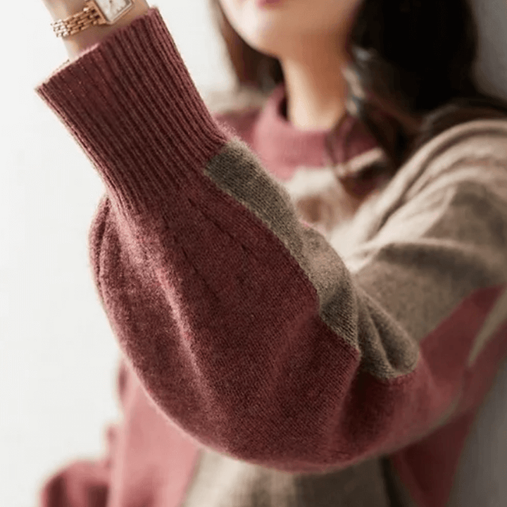 Women's Relaxed Fit Hip-Length Sweater