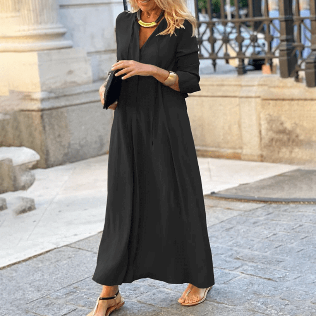 Flowing Maxi Dress - Summer Casual