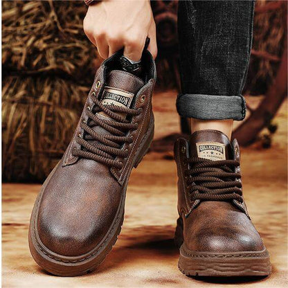 Men's Waterproof Insulated Winter Boots