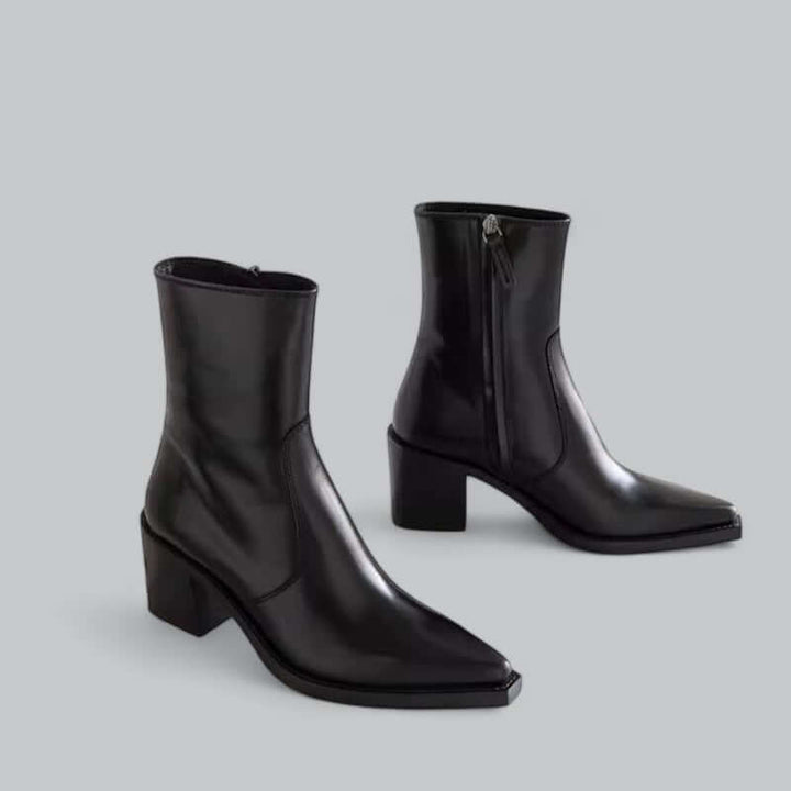 Women's Leather Ankle Boots