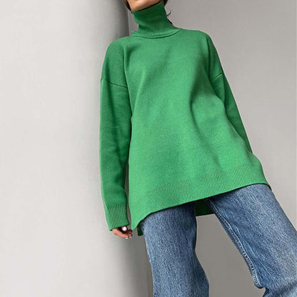 Women's High-Neck Sweater
