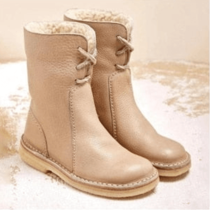 Waterproof Wool-Lined Boots for Women