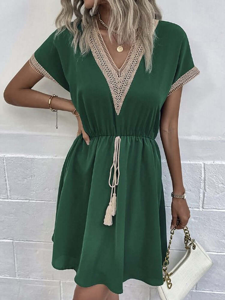 Women's Cotton Breathable Midi Dress