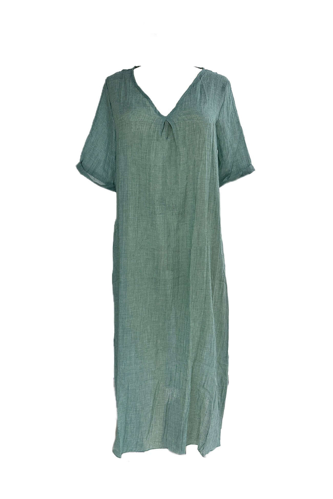 Lightweight Linen Midi Dress