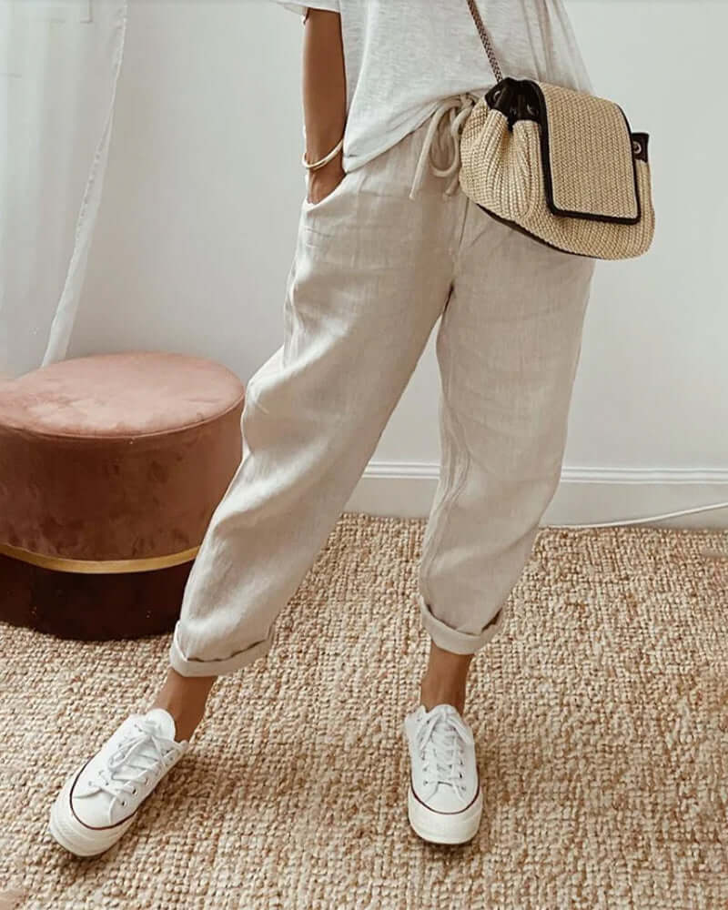 Linen Pants - Casual & Elegant Trousers