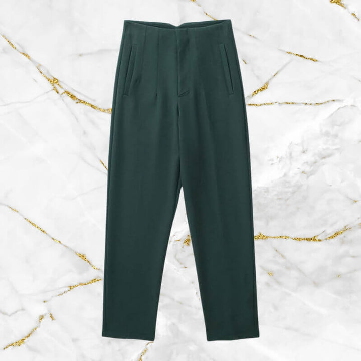 Women's Vintage High-Waist Pencil Pants