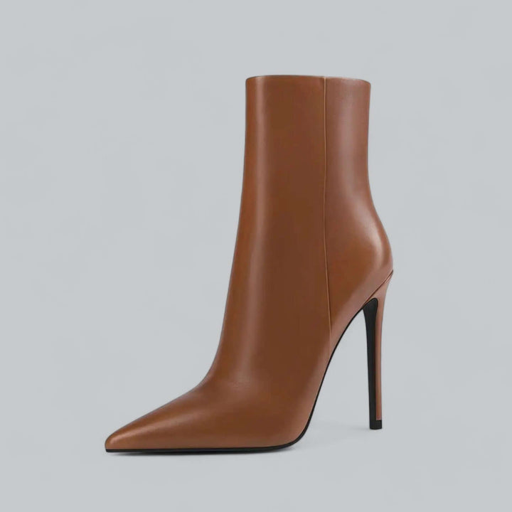 Women's Pointed Toe Faux Leather Boots