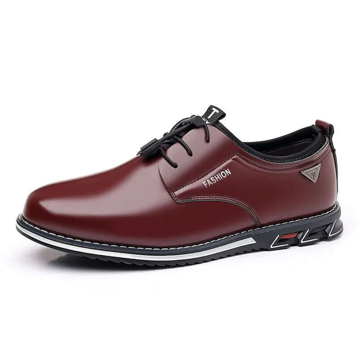 Men's Pointed Toe Casual Lace-Up Shoes
