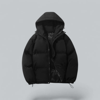 Men's Warm Winter Parka Coat with Adjustable Hood