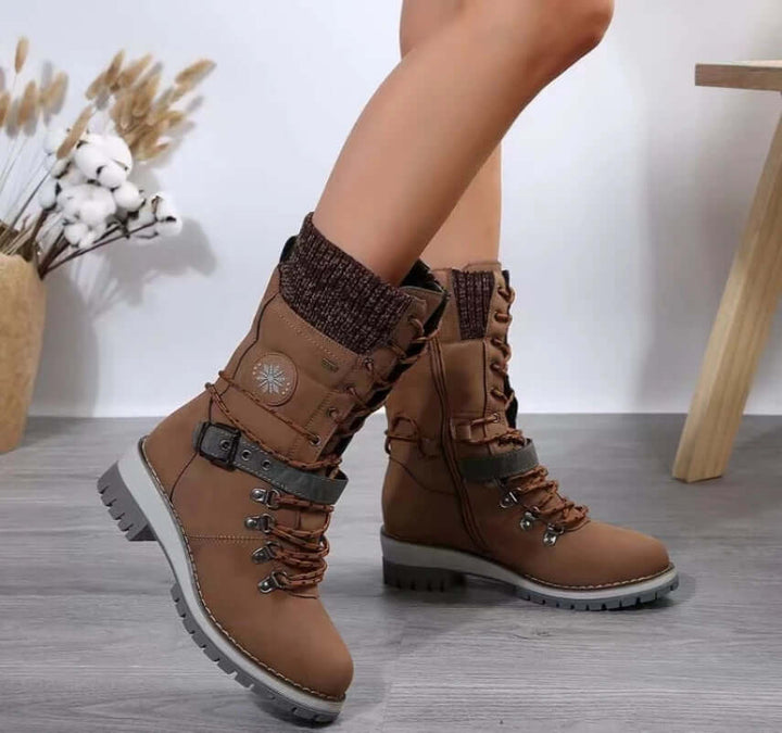 Women's Casual Side Zip Ankle Boots