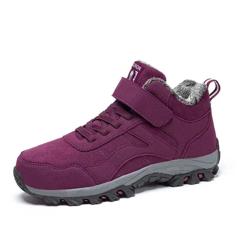 Women's Fur-Lined Winter Ankle Snow Boots