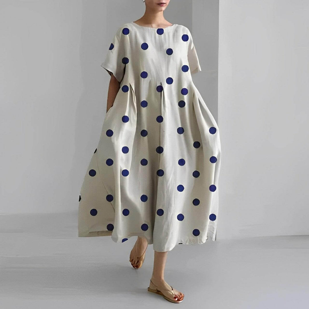 Women's Floral Casual Loose Swing Dress