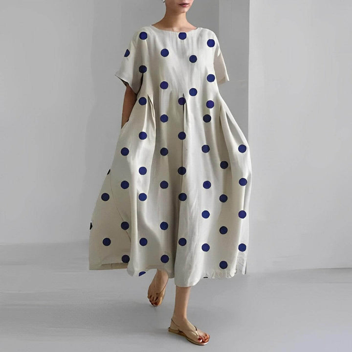 Women's Floral Casual Loose Swing Dress