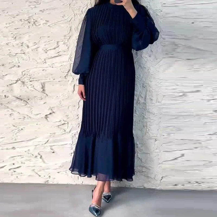 Women's Pleated Midi Dress