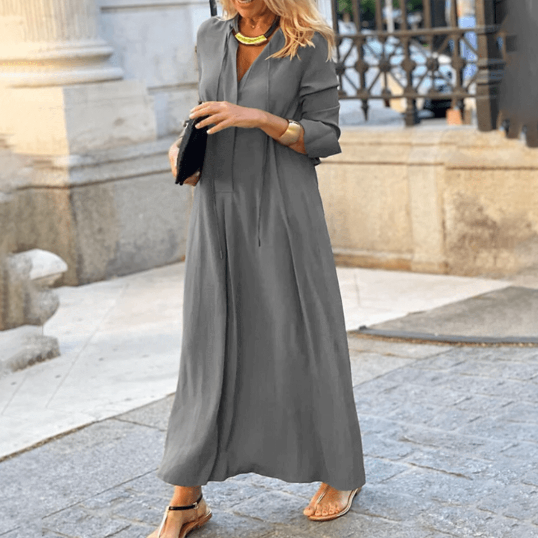 Flowing Maxi Dress - Summer Casual