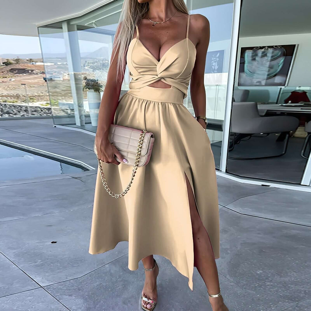 Elegant Midi Dress for Formal Occasions