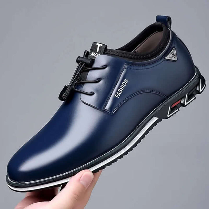 Men's Pointed Toe Casual Lace-Up Shoes