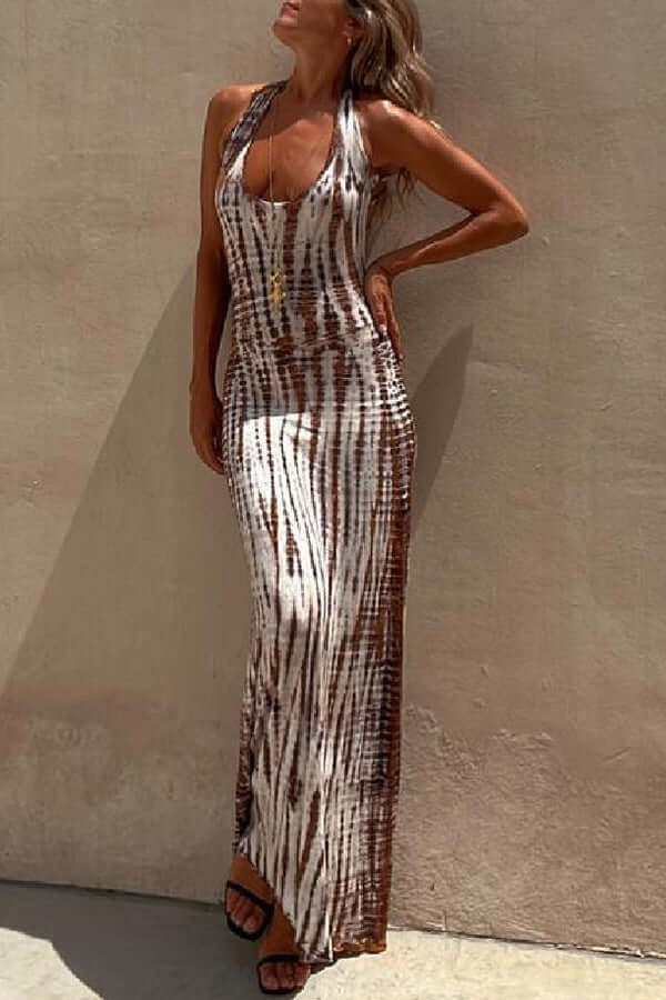 Women's Long-Sleeve Summer Dress