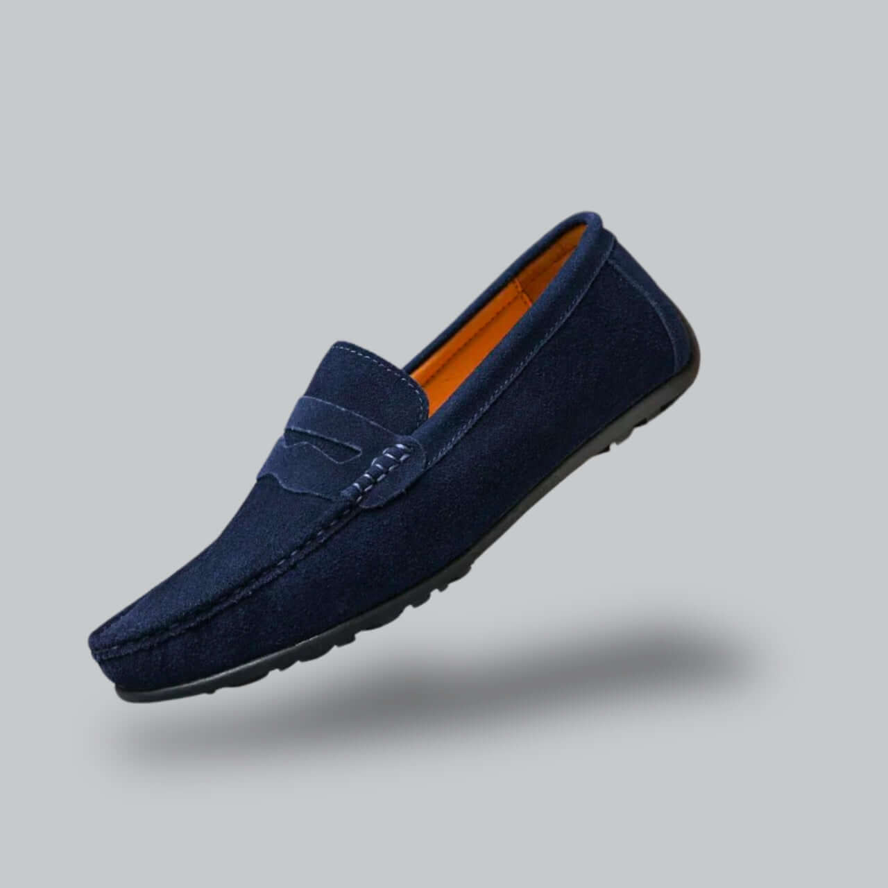 Men's Suede Slip-On Loafers