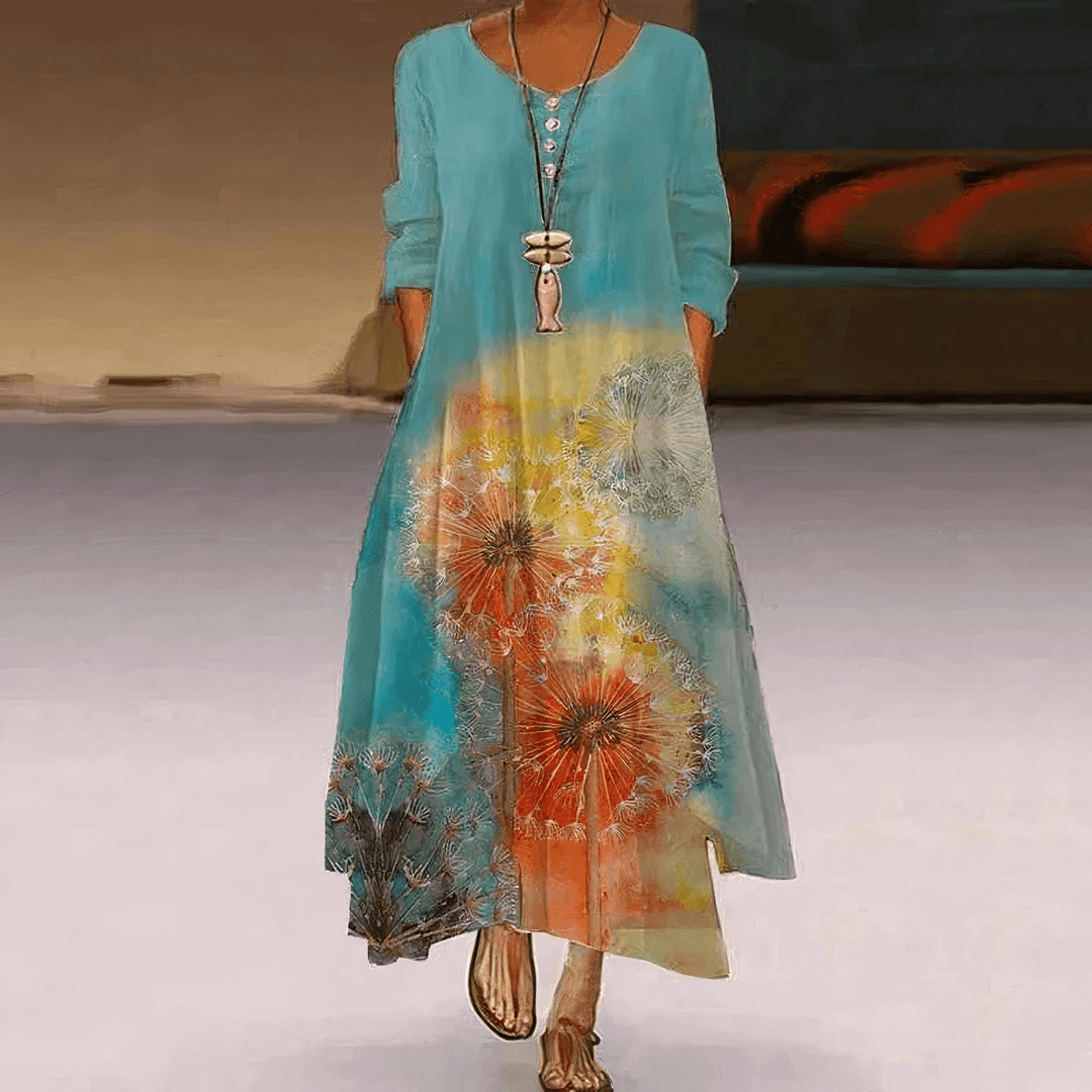 Elegant Cotton Dress