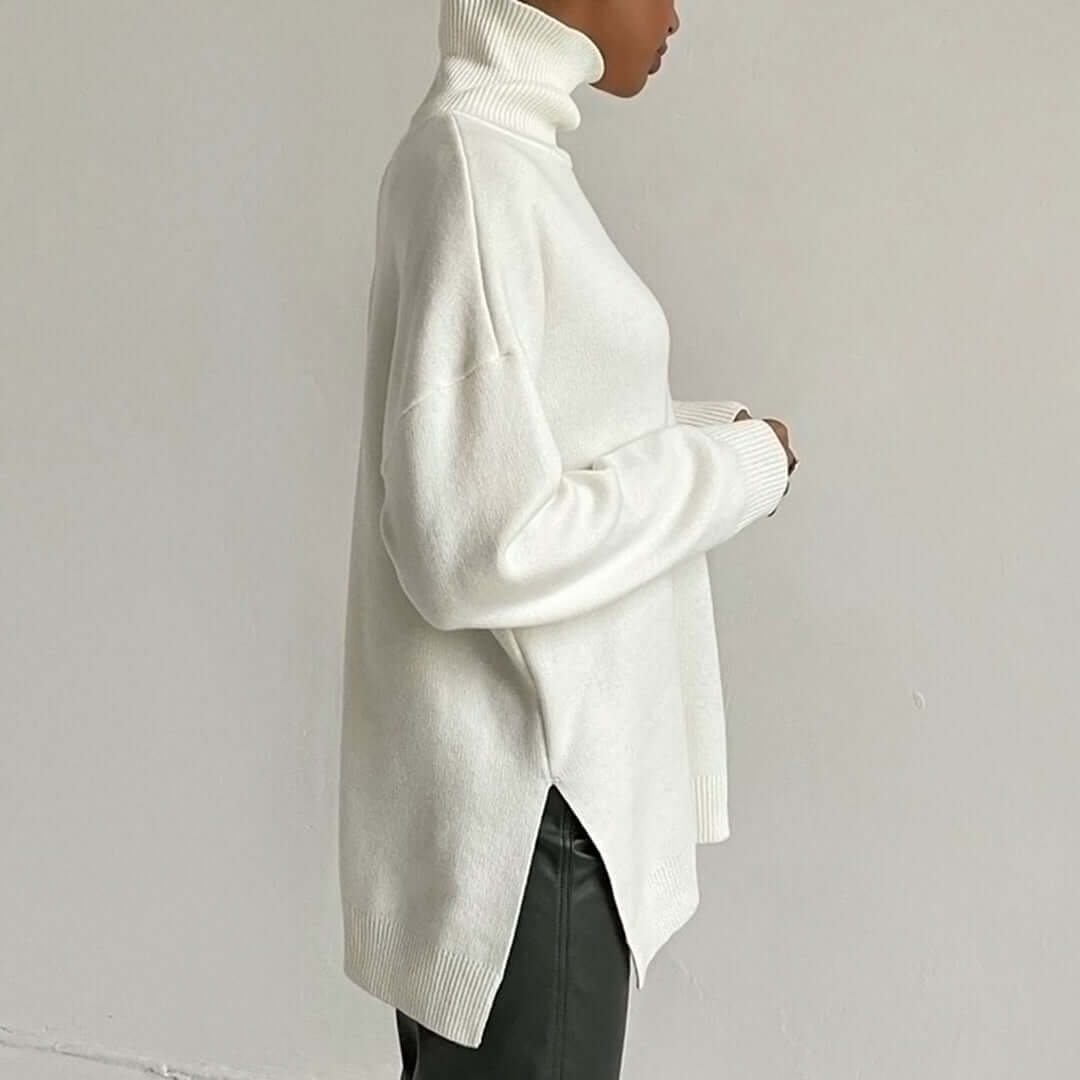 Women's High-Neck Sweater