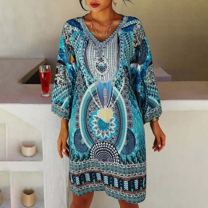 Flowy Summer Boho Dress