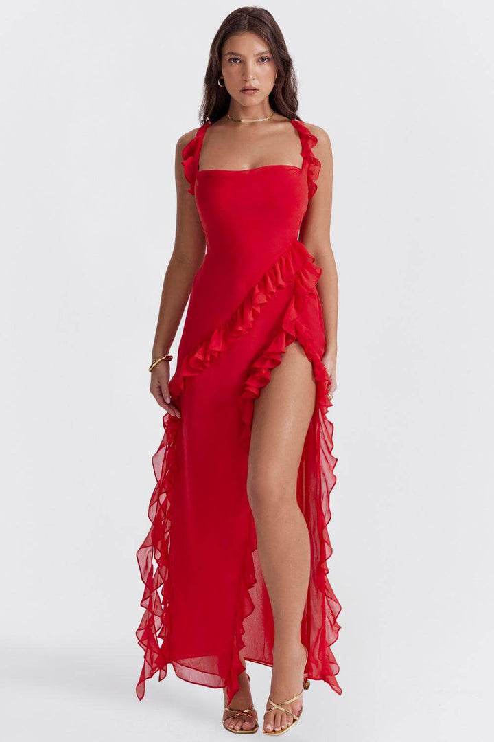 Elegant Summer Dress with Side Slit