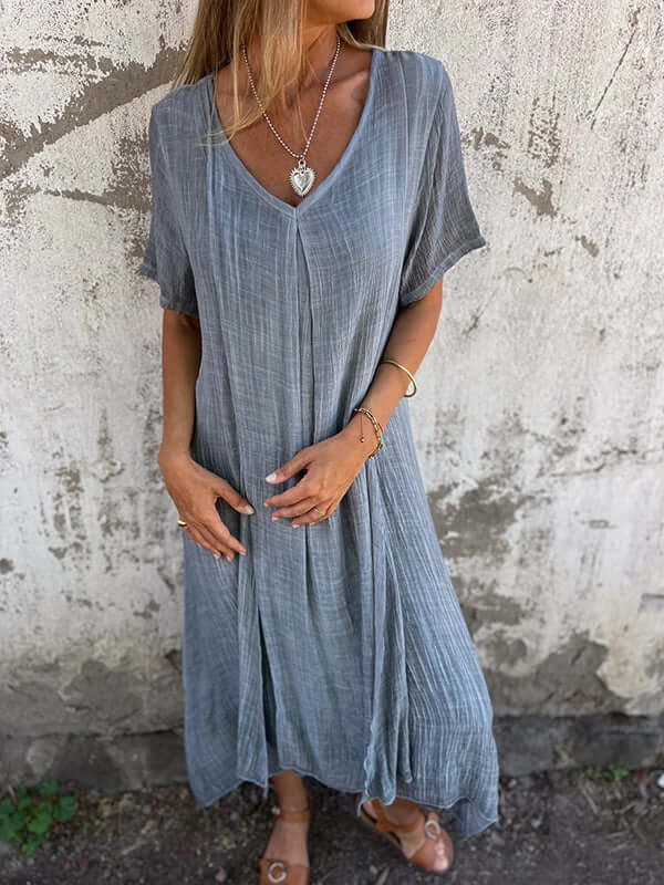 Cotton Maxi Dress - Casual Summer Dress