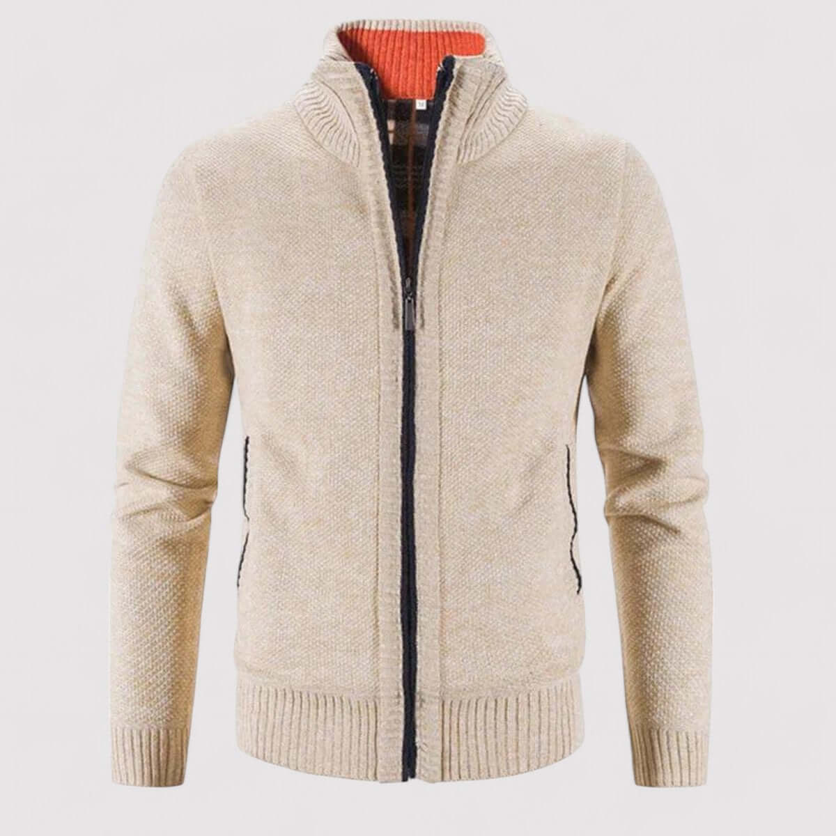 Men's All-Season Wool Cardigan