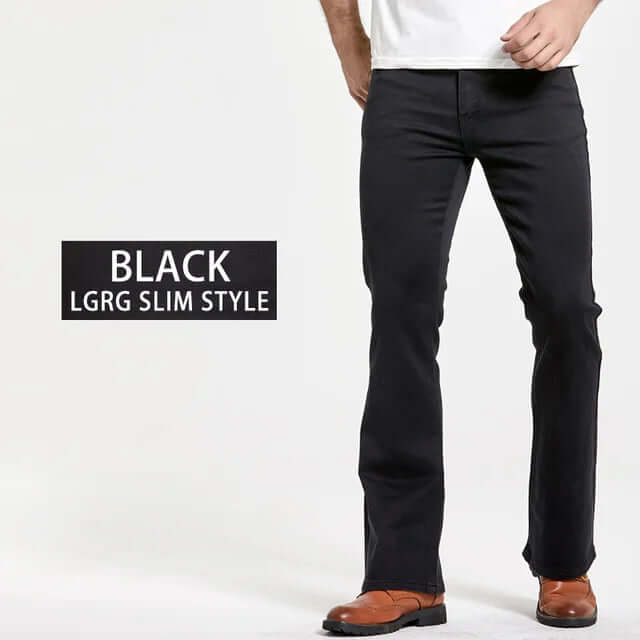 Men's Bootcut Stretch Denim Jeans