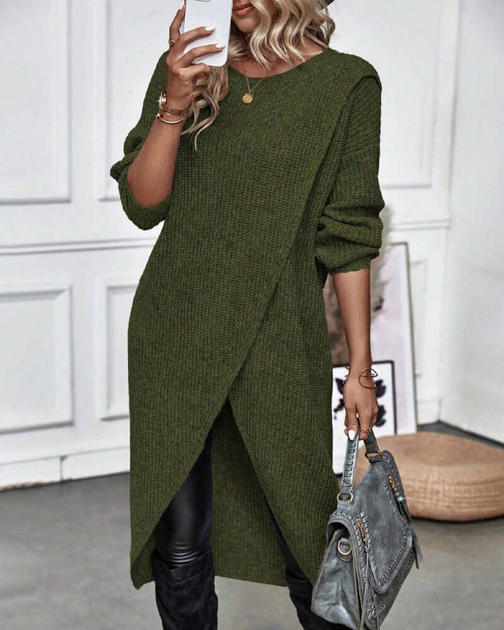 Soft Fabric Midi Dress