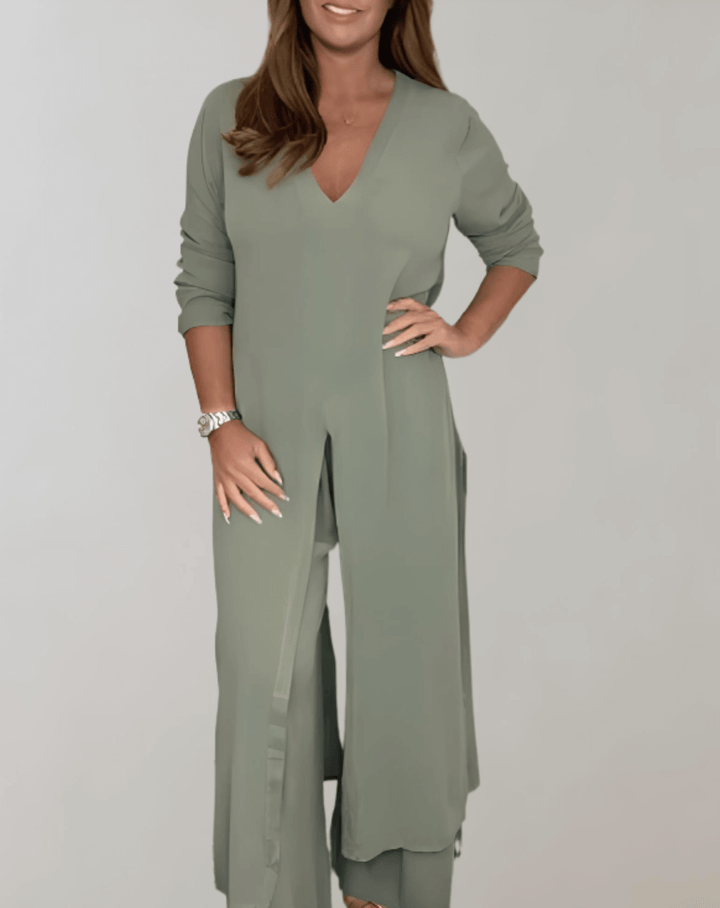 Women's Tweed Co-ord Set - Elegant Two-Piece Outfit