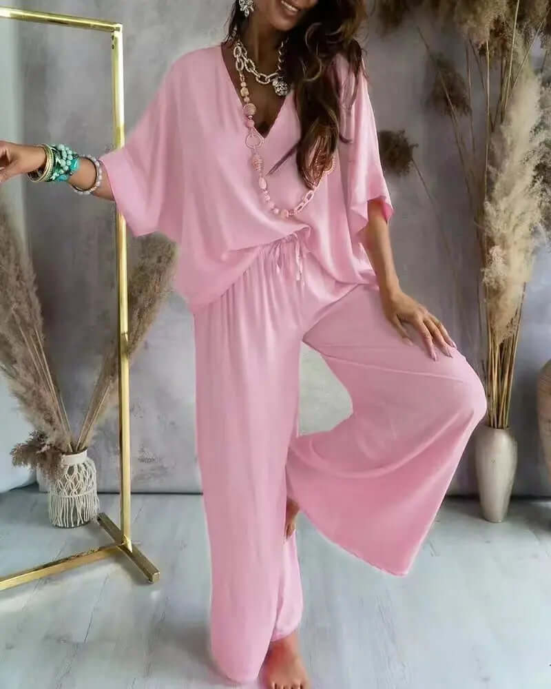 Women's Lightweight Two-Piece Summer Set